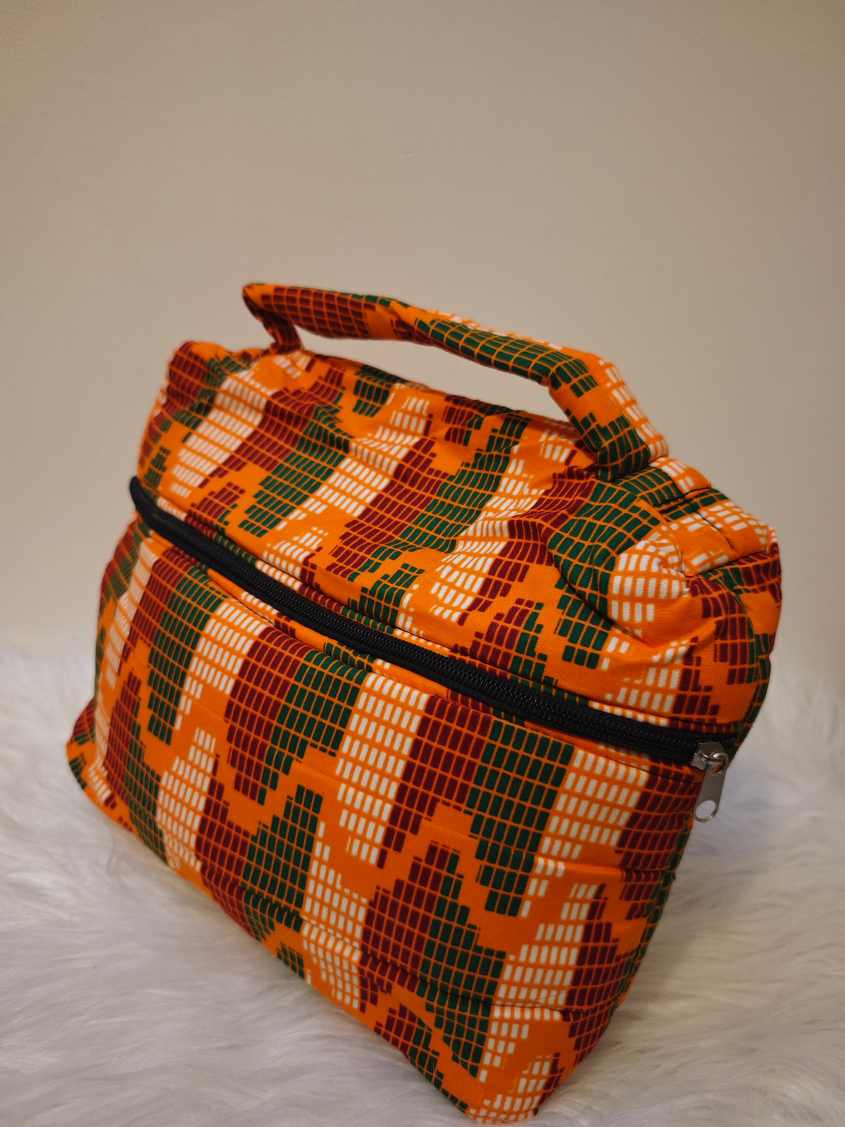 Trousse de Toilette en Wax Matelassé - Reign