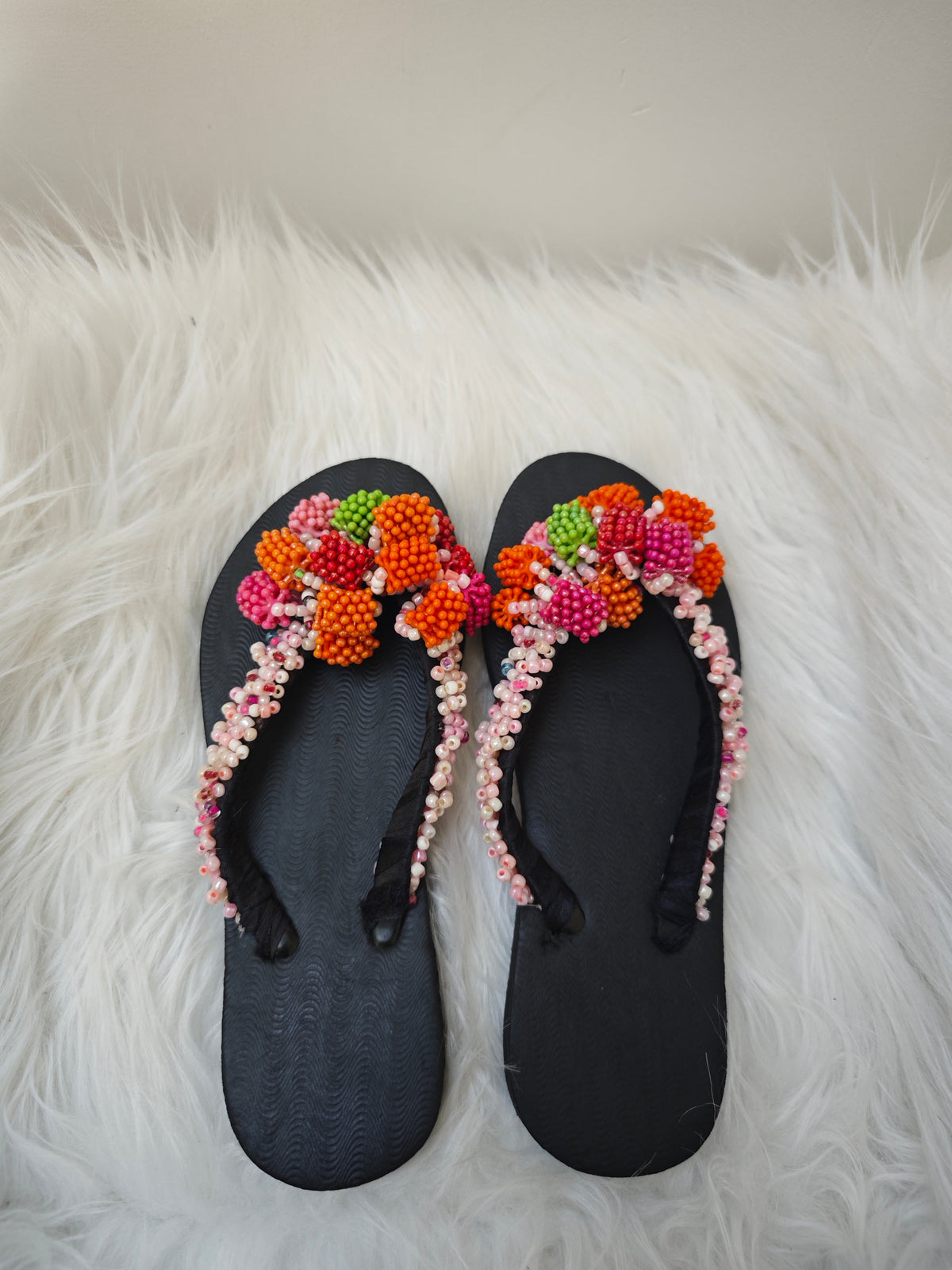 Sandales Artisanales - Pointure 37 - Perle
