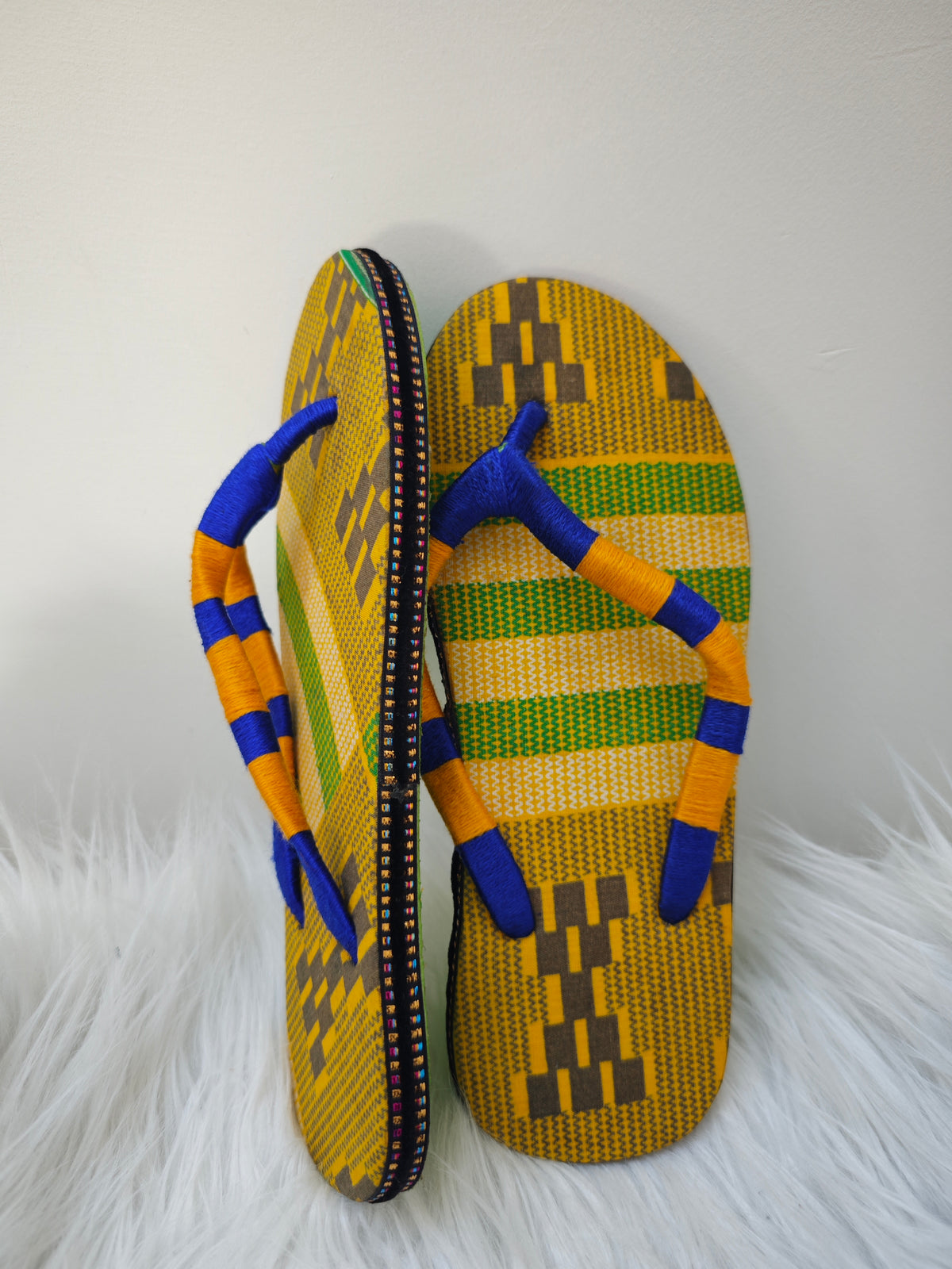 Sandales Artisanales - Pointure 37 - Orange