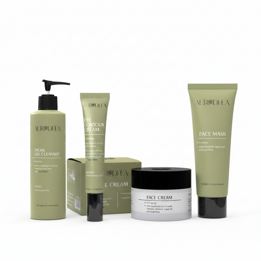 soins visage à la bave d'escargot, cràme visage, gel nettoyant visage, masque illuminateur, crème contour des yeux