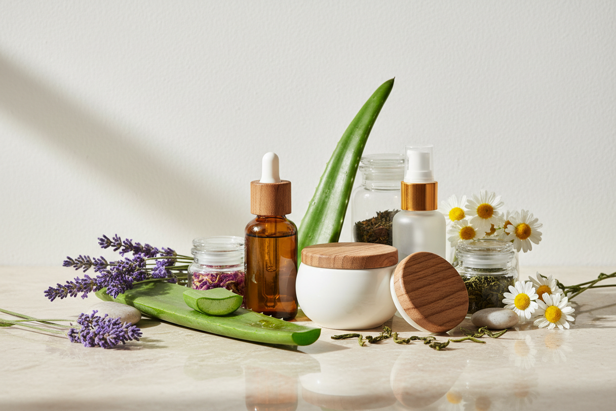 Gammes de soins naturels