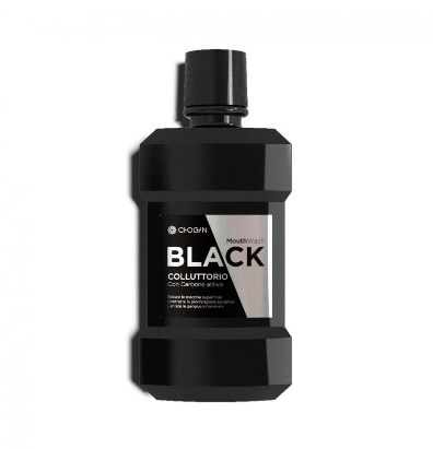 Bain de bouche Black au charbon actif - 250 ML