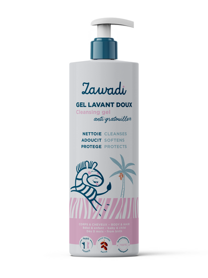 Gel Lavant Pour Enfants Corps & Cheveux - Zawadi - 500 ml