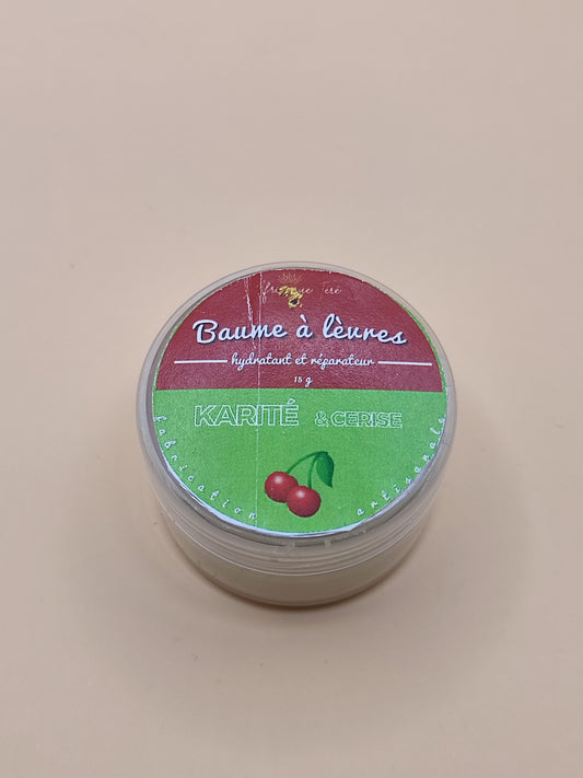 Baume à lèvres - Karité + Cerise - 30 g