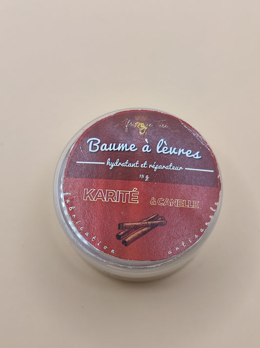 Baume à lèvres - Karité + Cannelle - 30 g