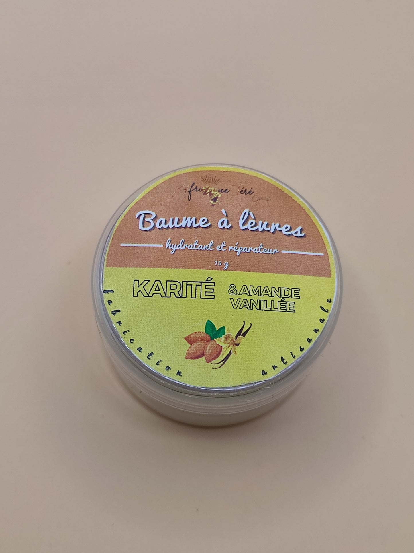 Baume à lèvres - Karité + Amande vanillée - 30 g