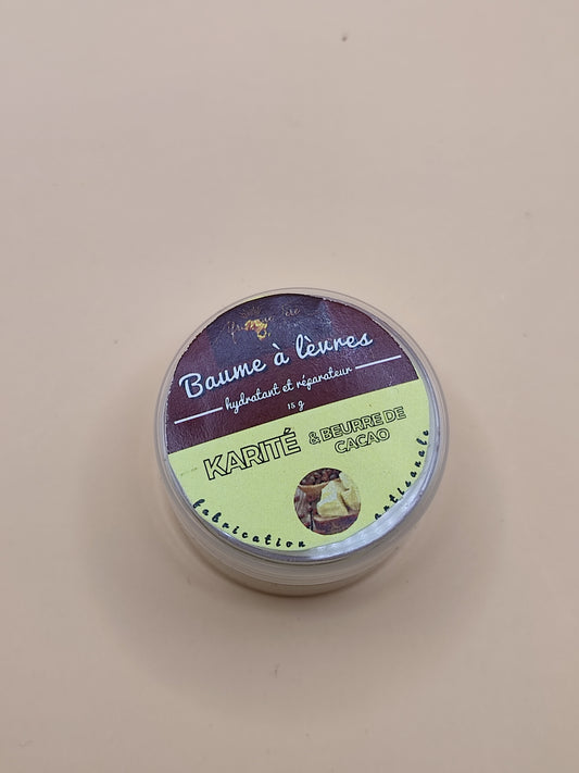 Baume à lèvres - Karité & Cacao - 15g