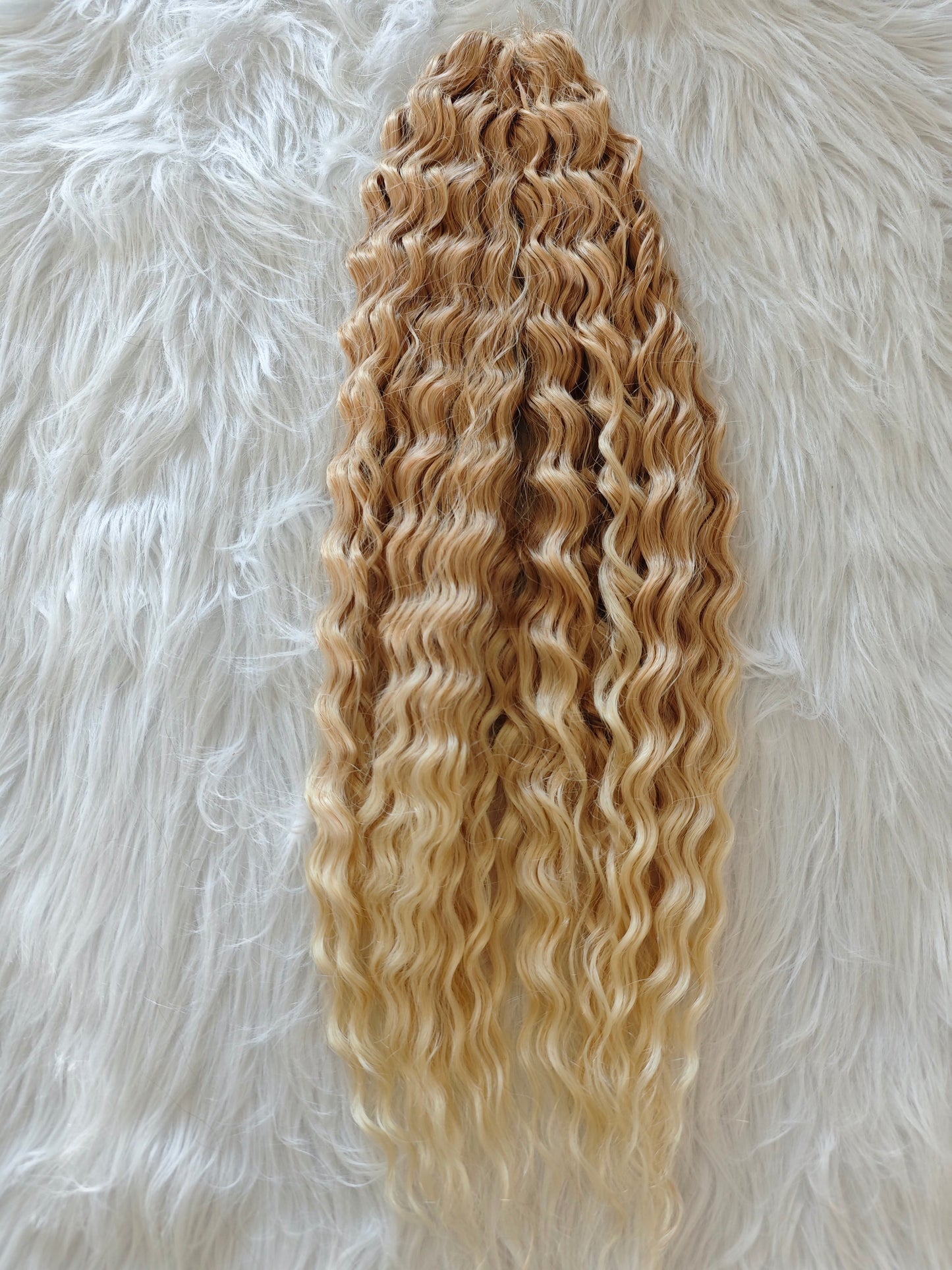 Bohemian Braids (Boho Braids) - Blond - 3 boules