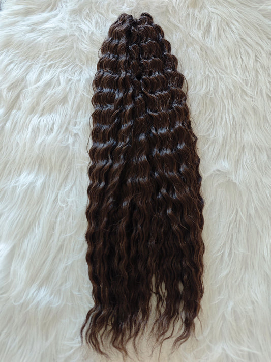 Bohemian Braids (Boho Braids) - Marron - 3 boules