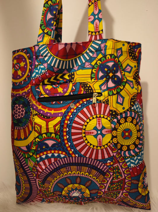 Tote Bag en Wax - Bright