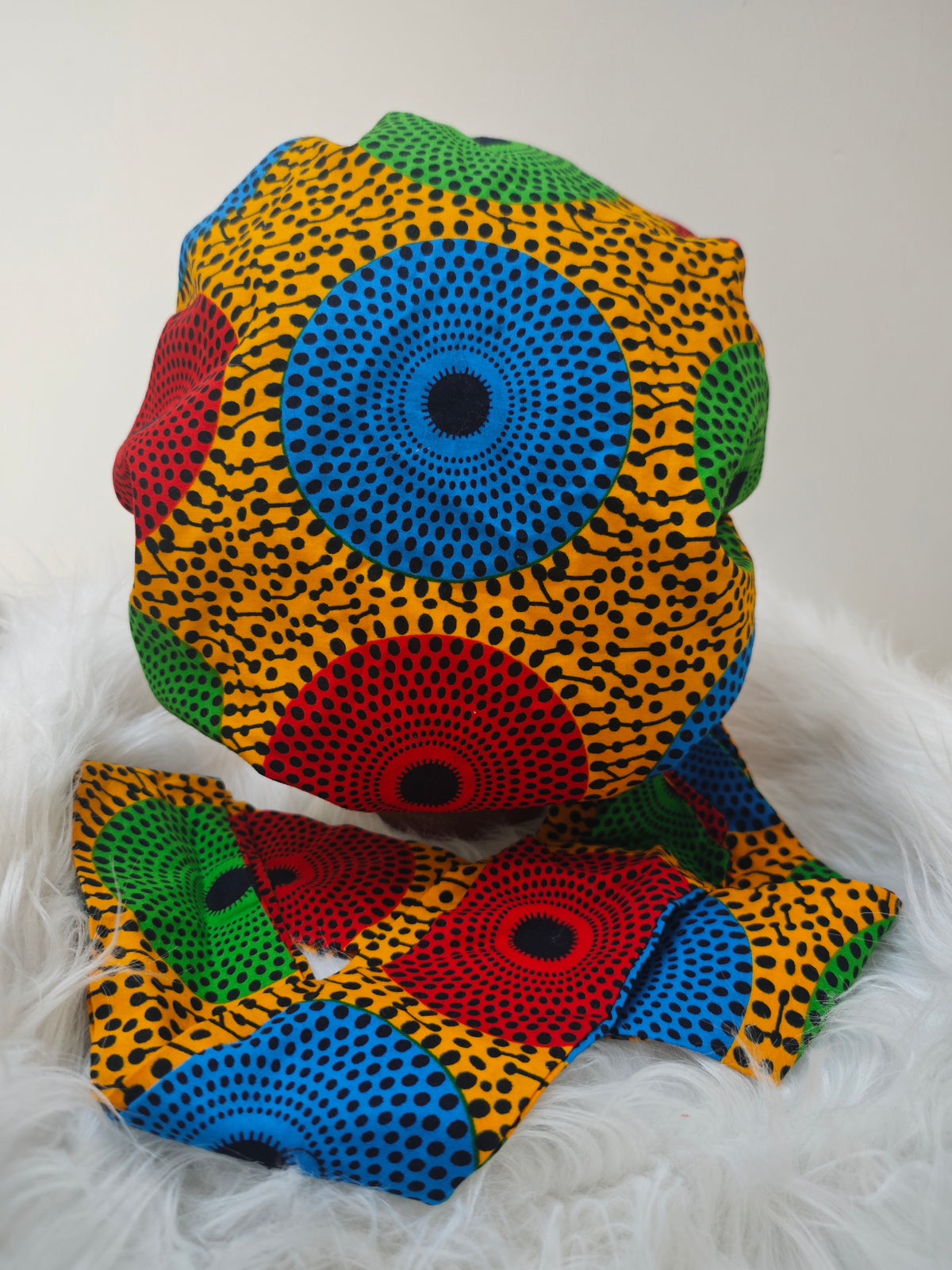 Wax print beanie - Glory