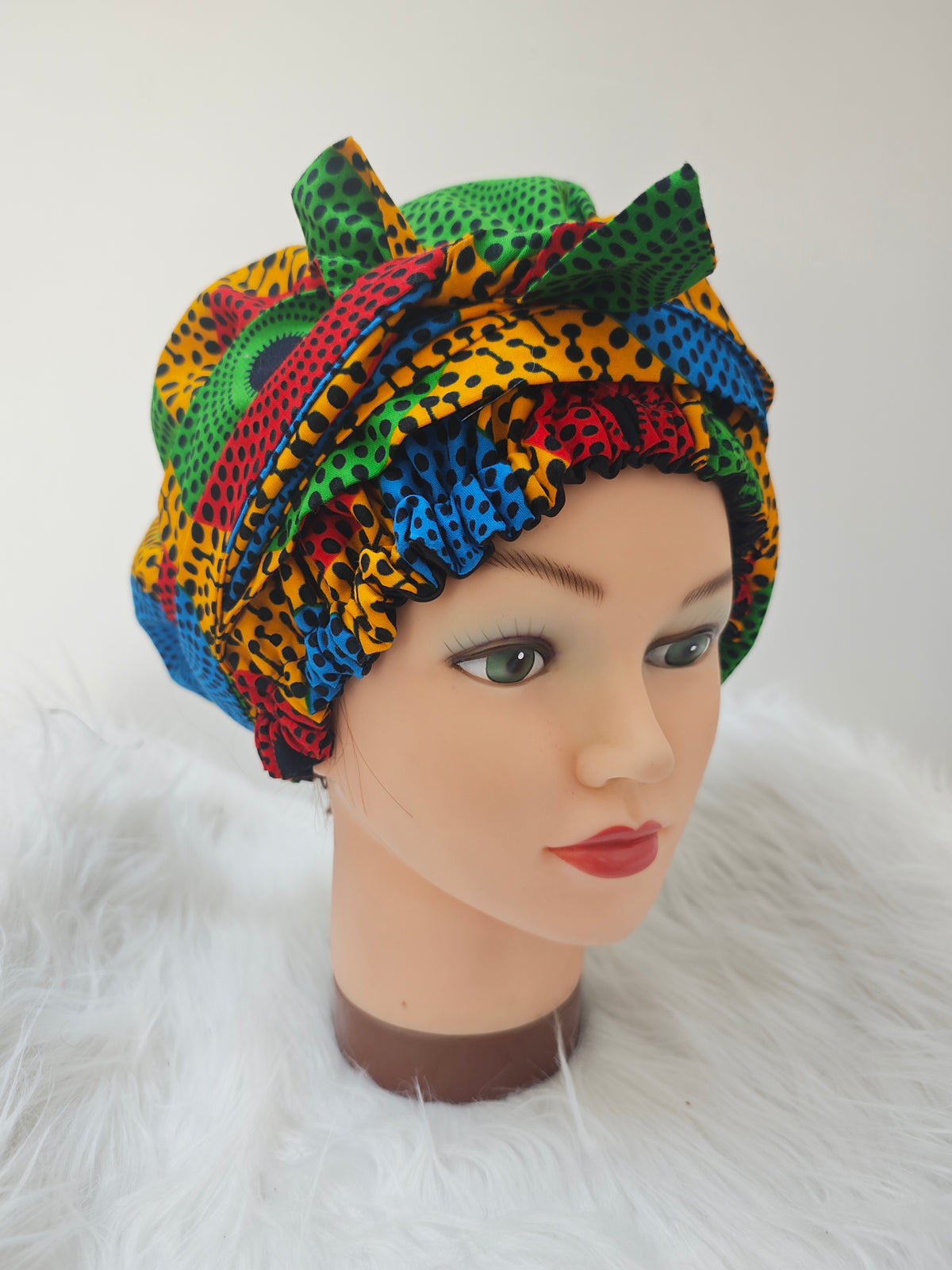Wax print beanie - Glory