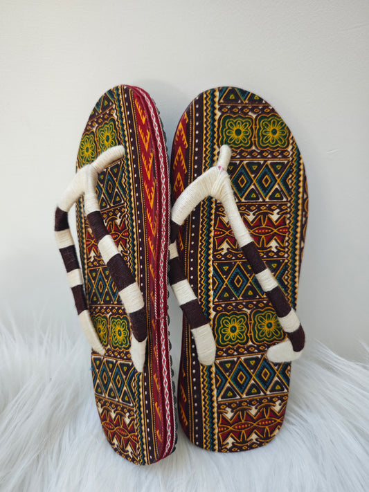 Sandales Artisanales - Pointure 37 - Cream