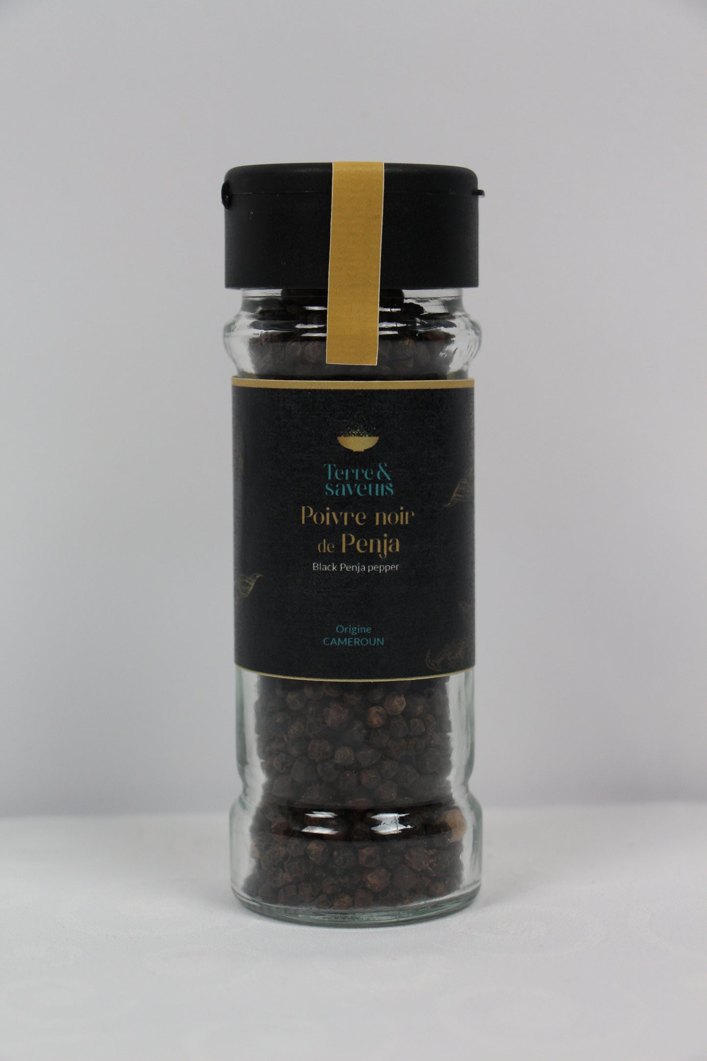 Poivre Noir de Penja – Pot en verre 55g