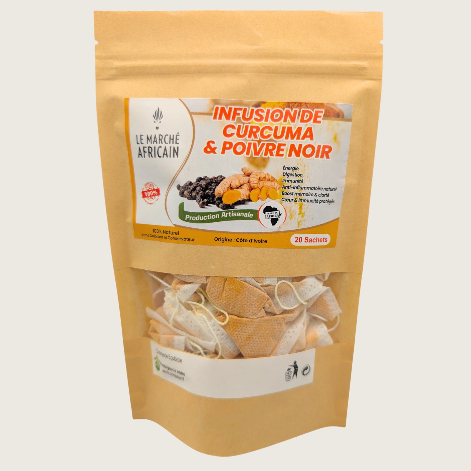 L’infusion de curcuma et de poivre noir apprécié pour ses vertus bien-être le curcuma est une épice précieuse pour ses propriétés antioxydantes et revitalisantes