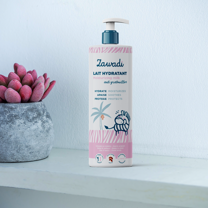 Lait Hydratant Anti-Gratouille Visage & Corps pour Bébé & Enfants - Zawadi - 500 ml