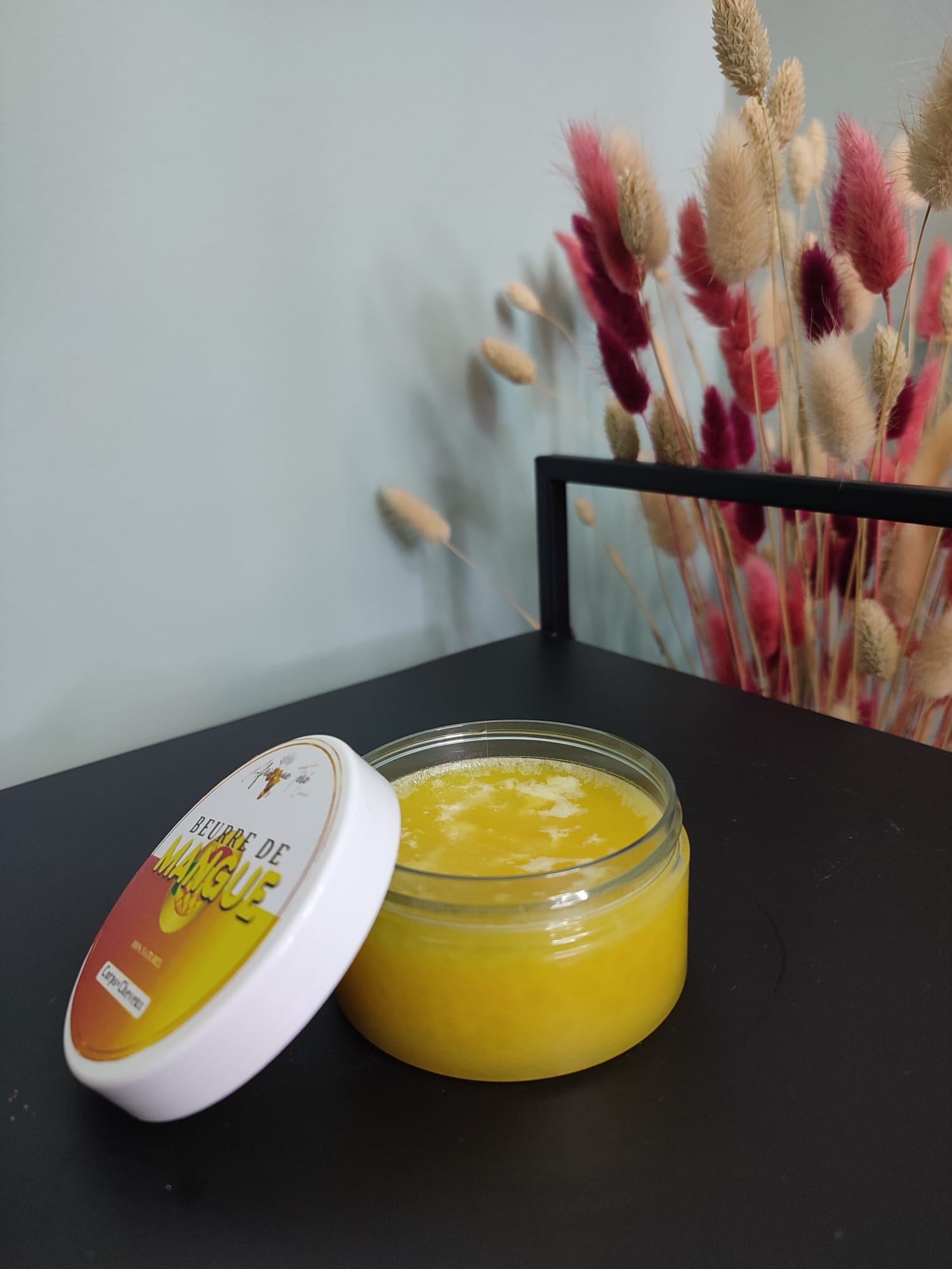 beurre de mangue corps et cheveux mon panier afro 100g éclat naturel brillance peau et cheveux