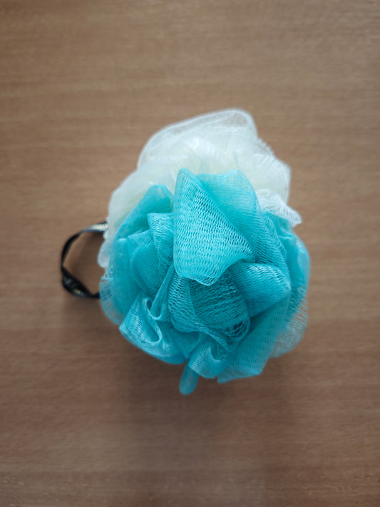 boule de douche exfoliant en polypropylène mon panier afro