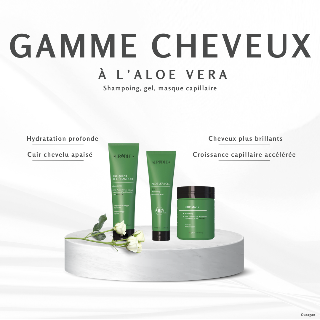 Haarverzorgingslijn met aloë vera