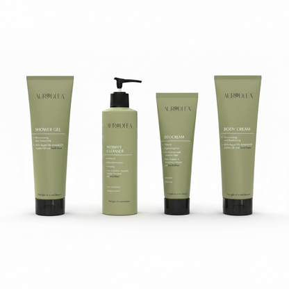 gel douche, crème corporelle, nettoyat intime, déodorant crème