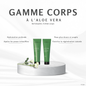 Body care range with Aloe Vera