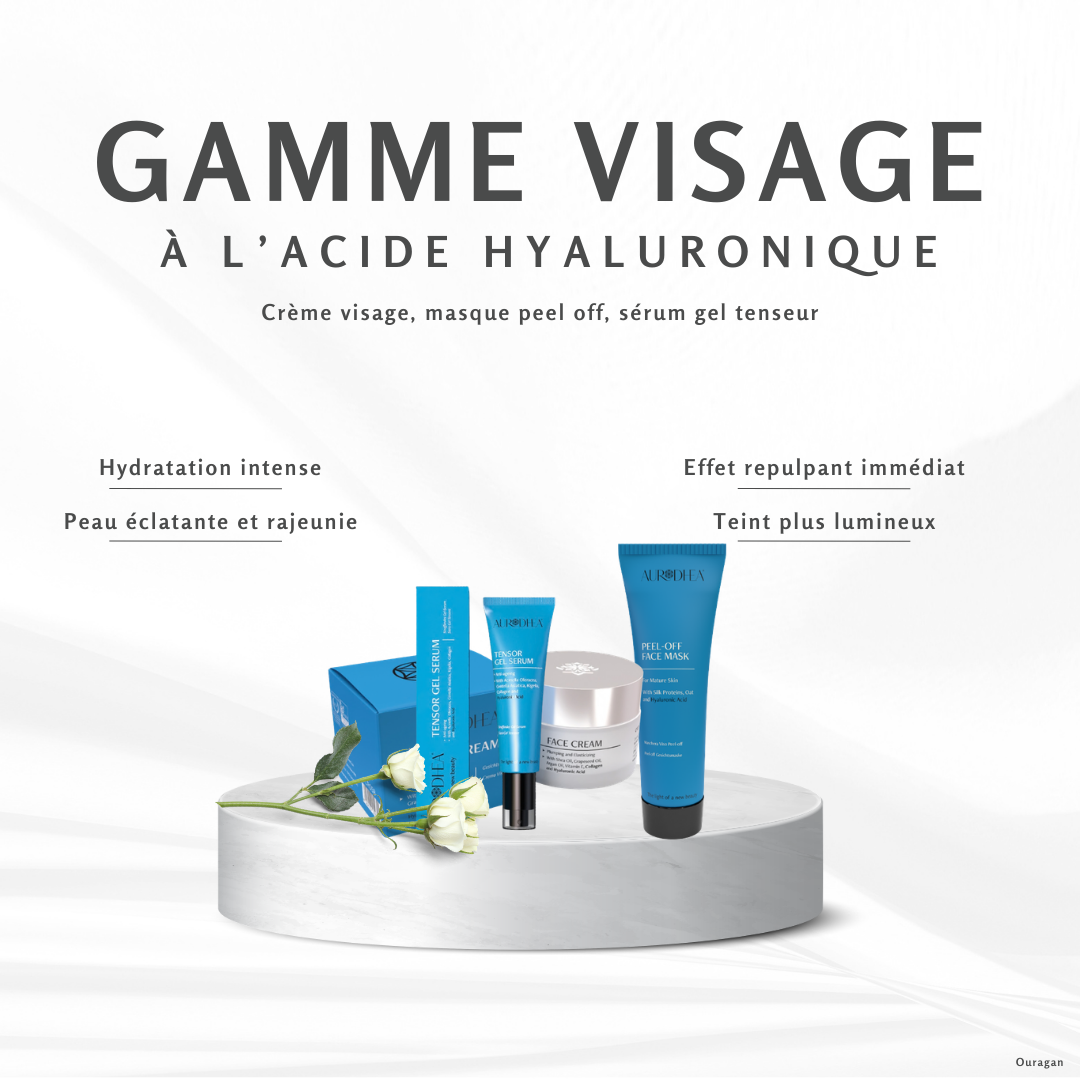 Gamme Visage à l'Acide Hyaluronique