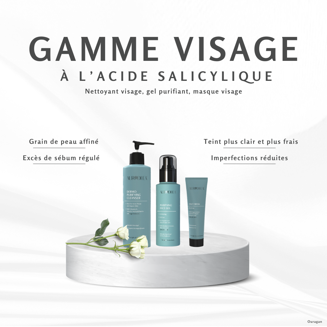 Gamme Visage à l'acide Salicylique