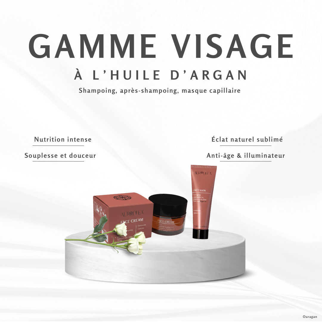 Gamme Visage à l'Huile d'Argan
