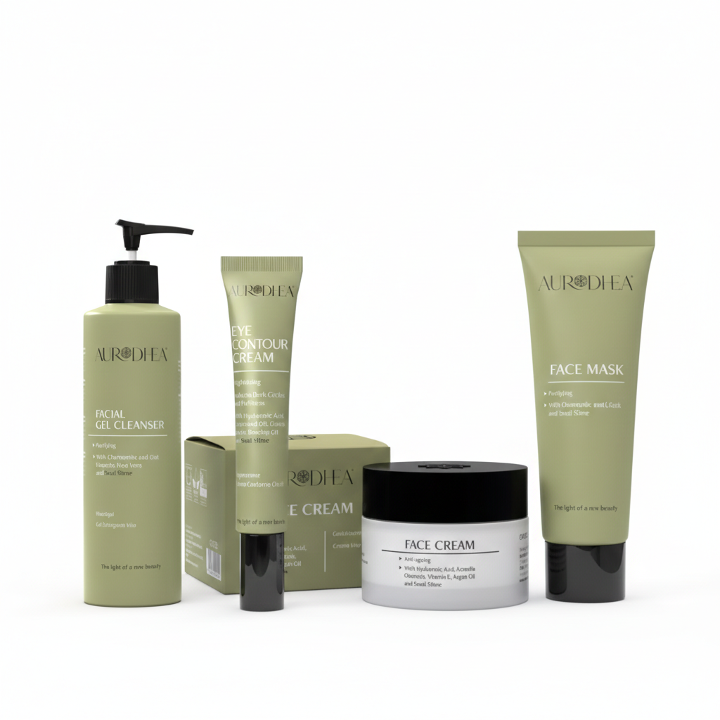 soins visage à la bave d'escargot, cràme visage, gel nettoyant visage, masque illuminateur, crème contour des yeux