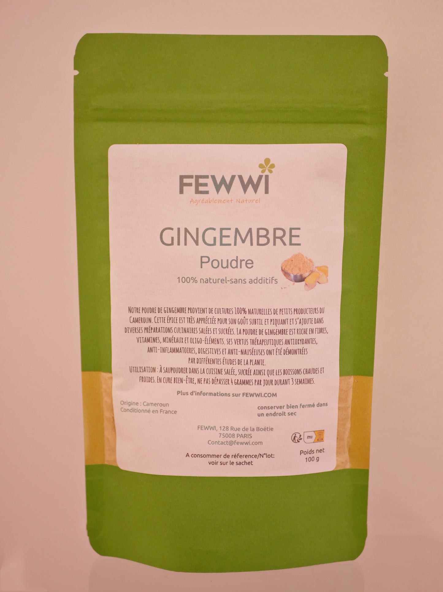 Gingembre en Poudre - 100 g