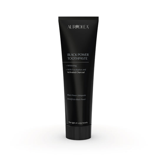Dentifrice Black Power au charbon actif - Enrichi en huile essentielle d’Eucalyptus