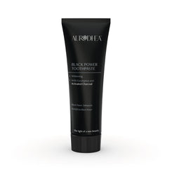 Black Power toothpaste with activated charcoal - Enriched with eucalyptus essential oil 