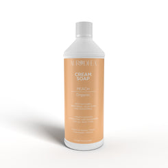 Peach soap cream - 1000 ml