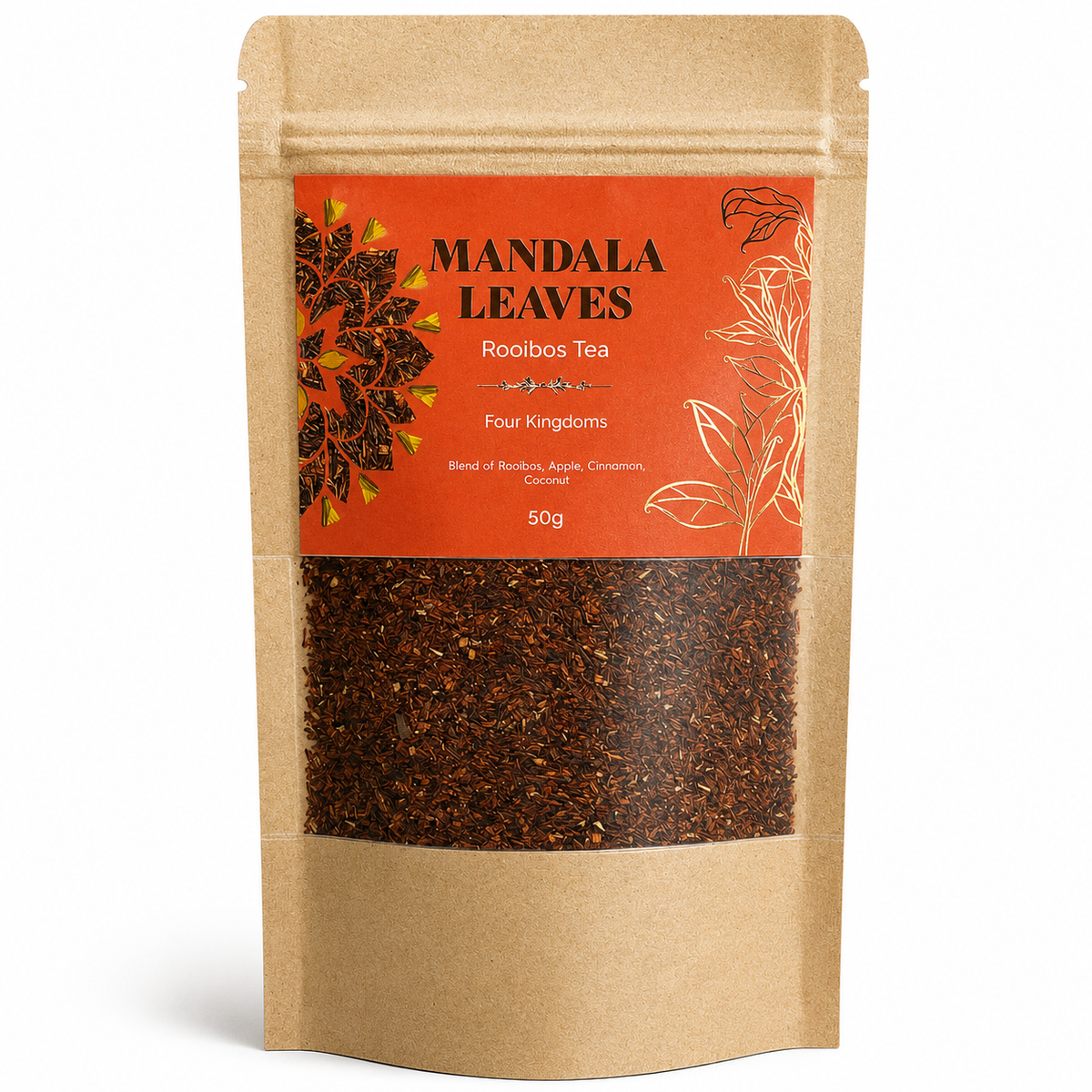 infusion de rooibos à la pomme et à la cannelle en vrac 50g