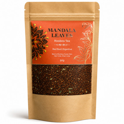 infusion de rooibos arbuste rouge digestif bio en vrac 50g mon panier afro