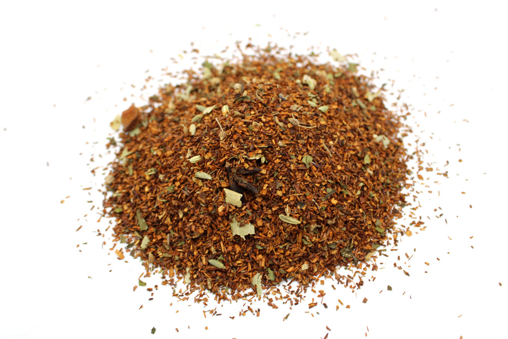 infusion de rooibos arbuste rouge digestif bio en vrac hors packaging mon panier afro