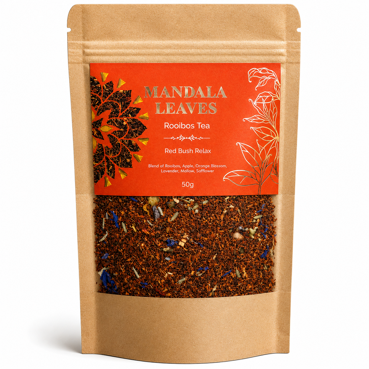 infusion de rooibos arbuste rouge relaxant thé bio en vrac 50g