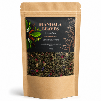 infusion détox thé vert à la menthe en vrac 50g
