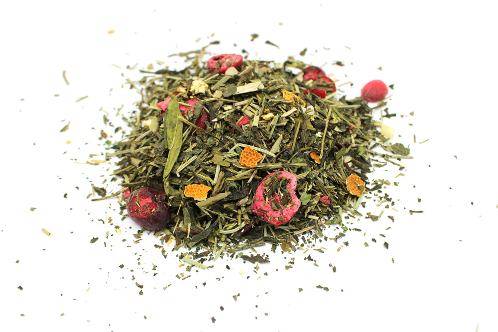 infusion pu'erh de yunnan sur des ailes d'ange en vrac mon panier afro 50g hors packaging