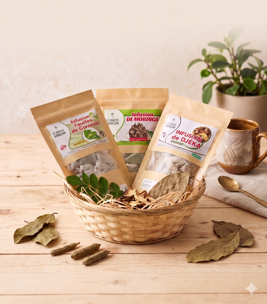 infusion de corossol infusion de djeka infusion de moringa