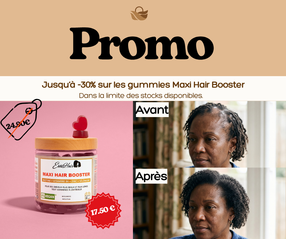 promo gummies maxi hair booster eva's hair