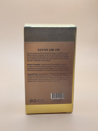 savon 24 karat or mon panier afro destockage