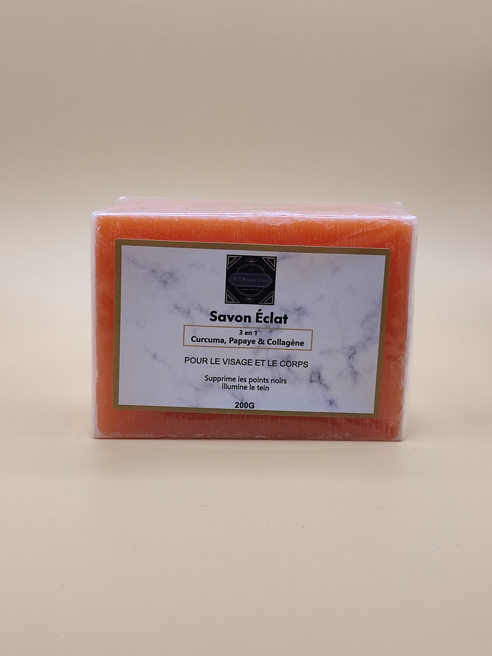 savon eclat curcuma papaye collagene visage et corps mon panier afro destockage