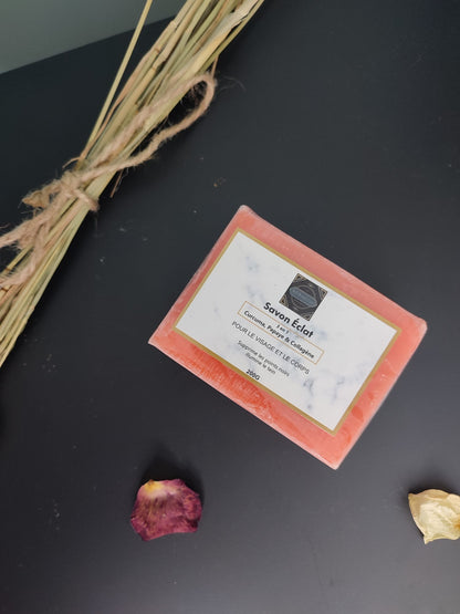 savon eclat curcuma papaye collagene visage et corps mon panier afro destockage
