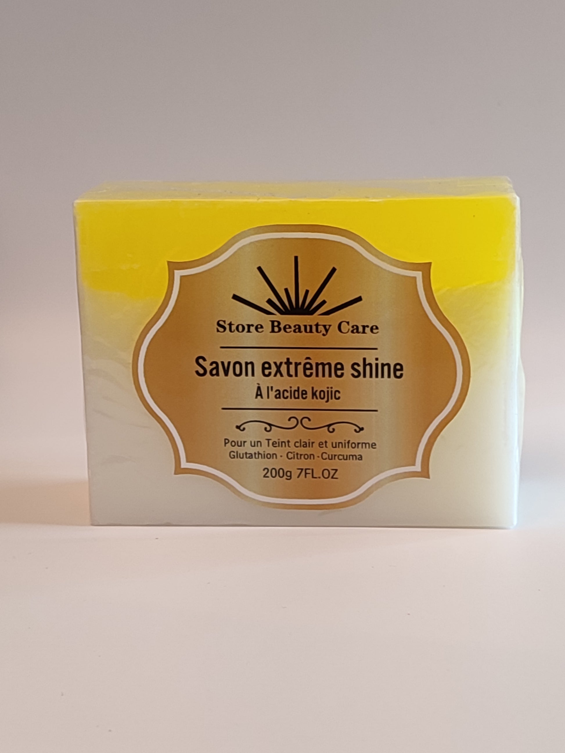 savon extreme shine acide kojic mon panier afro pour un teint clair et uniforme glutation citron curcuma destockage